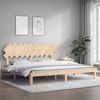 vidaXL Massivholzbett ohne Matratze 200x200 cm Kiefer 3193746 Bild 3