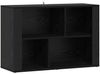 vidaXL Sideboard Schwarz Eichen-Optik 80 x 30 x 53 cm Holzwerkstoff 881101 Bild 2