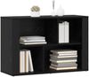 vidaXL Sideboard Schwarz Eichen-Optik 80 x 30 x 53 cm Holzwerkstoff 881101 Bild 3