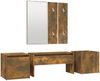 Flurmöbel-Set Räuchereiche Holzwerkstoff [3120200] Bild 2