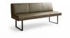 KAWOLA Esszimmerbank ELEEN Leder olivgrün 223cm 85 x 69 x 223 cm Bild 3