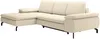 Vente-unique - ARCHIBALD Sofa Stoff Beige - B 104 cm x H 82 cm x L 265 cm Bild 3