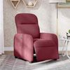 vidaXL Relaxsessel Elektrisch Weinrot Stoff 3302955 Bild 2