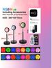 Ophy LED Nachtlicht LED Sonnenuntergang-Licht mit App-Steuerung – 16 Farben wechselnd, Projektor, Regenbogen-Effekt, perfekt für Raumfotografie & Partys Bild 2