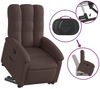 vidaXL Relaxsessel mit Aufstehhilfe Dunkelbraun Stoff 3204097 Bild 5