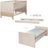 roba Kombi-Kinderbett 'Sidney' 70 x 140 cm - 3-fach höhenverstellbar - 3 Schlupfsprossen - Cashmere Bild 5