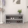 vidaXL Schuhregal Grau Sonoma 100x35x45 cm Holzwerkstoff 816910 Bild 3