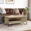 vidaXL Couchtisch Sonoma-Eiche 100x51x40 cm Holzwerkstoff 848480 Bild 3