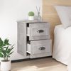 vidaXL Wand-Nachttische 2 Stk. Betongrau 41,5x36x53 cm 816401 Bild 4