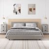 vidaXL Wand-Nachttische 2 Stk. Betongrau 41,5x36x53 cm 816401 Bild 3