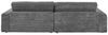 KAWOLA Sofa LANA Ecksofa Cord grau Recamiere links 83 x 205 x 296 cm Bild 5