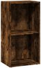 vidaXL Bücherregal Räuchereiche 40x30x77 cm Holzwerkstoff 857862 Bild 2