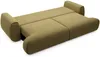 Vente-unique - MONELIA Sofa Stoff Grün - B 106 cm x H 81 cm x L 260 cm Bild 4