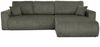 Beautysofa Ecksofa Porto mit universelle Ottomane, mit Bettfunktion und Bettkasten Bild 2