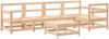 vidaXL 6-tlg. Garten-Lounge-Set Massivholz Kiefer 3186459 Bild 2