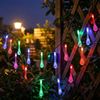 LED Lichterkette, Weiß, Solar, Dämmerungssensor, Farbwechsel, 390 cm Bild 3