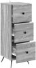 vidaXL Schubladenschrank Graues Sonoma 33 x 34,5 x 90 cm Holzwerkstoff 895541 Bild 3