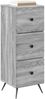 vidaXL Schubladenschrank Graues Sonoma 33 x 34,5 x 90 cm Holzwerkstoff 895541 Bild 2