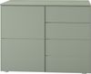 borchardt Möbel Kommode Rova, Sideboard Breite 93 cm, Push-To-Open, verstellbare Einlegeböden, viel Stauraum, Breite 93cm Bild 3