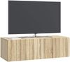 vidaXL Wandmontierter TV-Schrank Sonoma-Eiche 98 x 41 x 30 cm 898357 Bild 2
