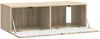 vidaXL Wandmontierter TV-Schrank Sonoma-Eiche 98 x 41 x 30 cm 898357 Bild 3