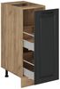 Apothekerschrank R-Line Anthrazit Landhaus 30 cm , AP Eiche Vicco Bild 4