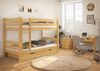 Erst-Holz Etagenbett Kiefer 90x200 cm inkl.Matratze, natur Bild 4