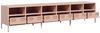 vidaXL TV-Schrank Rosa 202x39x43,5 cm Kaltgewalzter Stahl 3307156 Bild 4