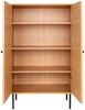 Highboard Nilla / Kyoto, Holzwerkstoff, Holzfarben, 80 x 130 x 40 cm Bild 4
