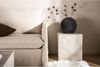 BOURGH Nachttisch VERONA Bettkommode mit Ablage - Beistelltisch 40x45 beige Marmor Optik Bild 4