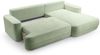 AX LIVING Ecksofa mit Schlaffunktion Peoni 267 cm salbeigrüner Stil R Bild 4