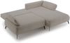 Selsey 'Avolla' Ecksofa mit Schlaffunktion, Bettkasten und hydrophober Chenille, rechtsseitig, Beige Bild 4