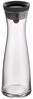 WMF Schmale schwarze 1-l-Glaskaraffe Basic mit Stopfen Bild 5