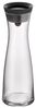 WMF Schmale schwarze 1-l-Glaskaraffe Basic mit Stopfen Bild 4