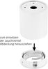 Sweet LED LED Aufbaustrahler 4er Set Alu Deckenspots GU10 7W 230V Aufbauspots weiß rund, LED wechselbar, Warmweiß, LED Deckenlampe, Deckenstrahler Bild 4