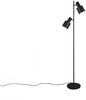 Trio Leuchten Stehleuchte Agudo 419400232, Metall Schwarz matt/Beige/Coffee, exkl. 3x E27 Bild 2