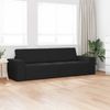 vidaXL Schlafsofa Schwarz 245 x 78 x 77 cm Stoff 4106717 Bild 3