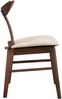 Selsey ‘Henrico’ Holzstuhl, Nussbaum/Latte Bild 4