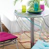 Douceur d'intérieur Tischdecke Transparente Wachstischdecke, rund, Ø 180 cm (Tischdecken 1-tlg) Bild 2