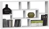 FMD Möbel - LASSE - Regal - melaminharzbeschichtete Spanplatte - weiß - 85 x 47,5 x 16cm Bild 3