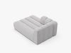 Micadoni Recamiere Lupine 2-Sitzer Links Boucle Baloo Hellgrau Bild 3