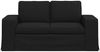 vidaXL Sofa Schwarz 162 x 80 x 82 cm Stoff 42024385 Bild 4