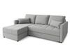 AX LIVING Hellgraues Ecksofa Klein mit Schlaffunktion Dolceo PIK 226cm Bild 2