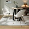 Esszimmerstuhl Karijoki 2er Set Webstoff Beige [en. casa] Bild 2