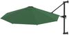 vidaXL Sonnenschirm zur Wandmontage mit Metall-Mast 300 cm Grün 44864 Bild 2