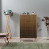 Dmora Kommode Andalusite, Wohnzimmerbuffet, Wohnzimmer-Sideboard, Moderne Küchen-Speisekammer, 80x36h127 cm, Eiche Bild 4