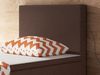 Inter Boxspringbett Berlin 90x200 cm Webstoff, Braun Bild 3