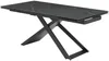 Vente-unique - XERENA Esstisch GlasKeramik Schwarz - B 90 cm x H 76 cm x L 220 cm260 cm180 cm Bild 5