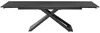 Vente-unique - XERENA Esstisch GlasKeramik Schwarz - B 90 cm x H 76 cm x L 220 cm260 cm180 cm Bild 4