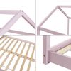 Kinderbett Cerro mit Matratze 120x200cm Rosa [en. casa] Bild 4